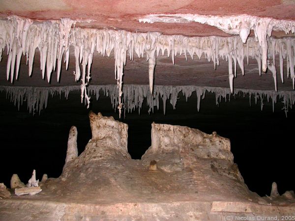 Pai Ignacio inside a cave