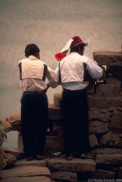 Inhabitants of Lake Titicaca