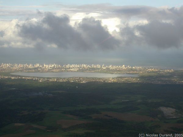 Recife from the plane